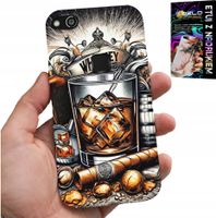 ETUI DO HUAWEI P9 LITE 2016 - WHISKY CYGARO WZORY DLA MĘŻCZYZN PLECKI