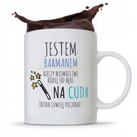 Kubek Prezent Dla Barmana Barmanki Jestem Barmanem Z Nadrukiem Ze Zdjęciem
