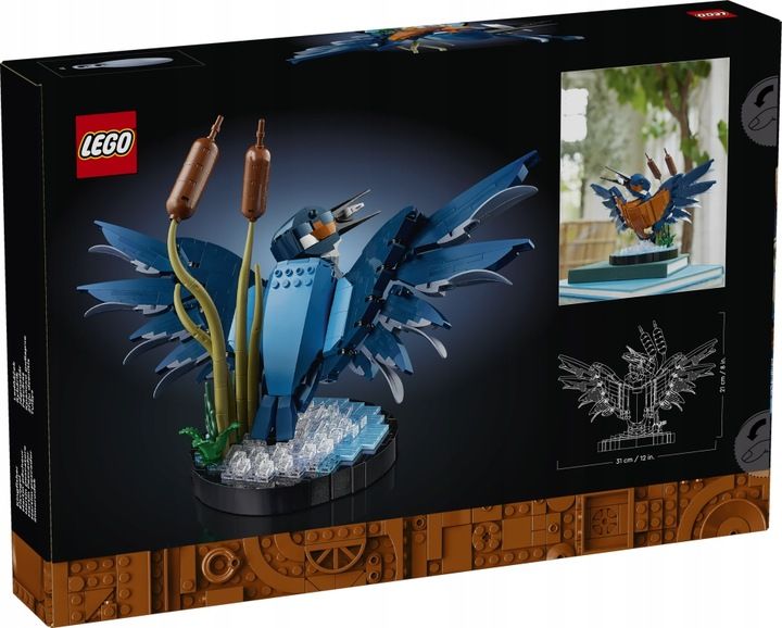 LEGO Icons Zimorodek 10331 zdjęcie 10