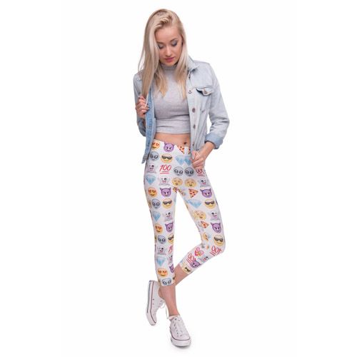 Legginsy 3/4 fullprint EMOJI zdjęcie 2