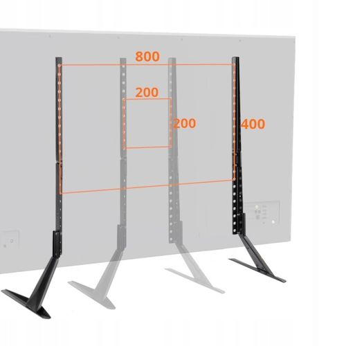 Stojak TV Podstawa Telewizora Monitora 23-75" Uchwyt uniwersalny Stopa na Arena.pl