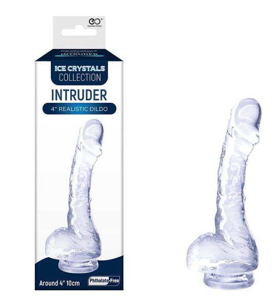 Realistyczne Przeźroczyste Dildo Intruder 7" Realistic Dildo (Clear) zdjęcie 1