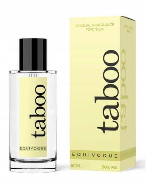 PERFUMY FEROMONOWE TABOO EQUIVOQUE DLA PAR 50ML zdjęcie 1