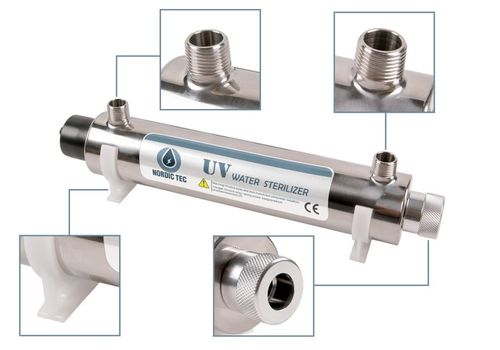 FILTR STERYLIZATOR UV lampa Nordic Tec PHILIPS 30W UV do wody Atest na Arena.pl