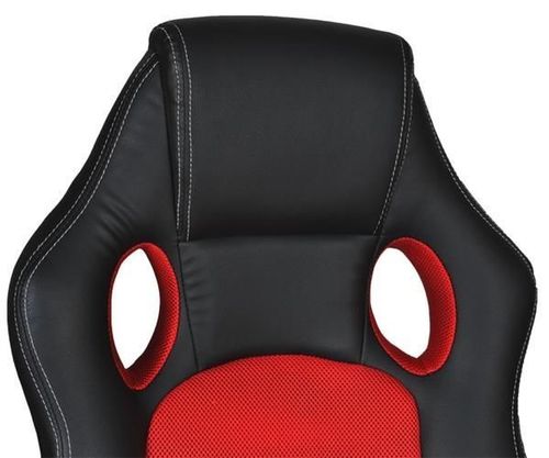 Fotel biurowy sportowy basic - czerwony na Arena.pl