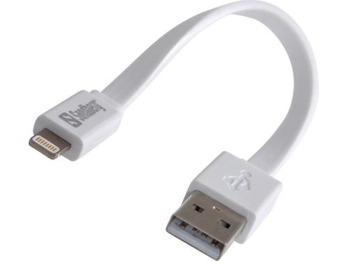 Sandberg Kabel USB - Lighting - płaski 0.15m na Arena.pl