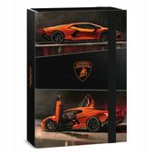 Lamborghini soldina gruba sztywna laminowana teczka na dokumenty A4