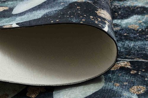 RUG/LU/ARLEN/LEAVES3/BLACK+TURQUISE/120x170 na Arena.pl