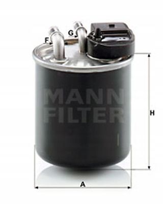 FILTR PALIWA MANN-FILTER na Arena.pl