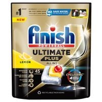 Kapsułki do zmywarek Finish Ultimate Plus Lemon 45 szt.