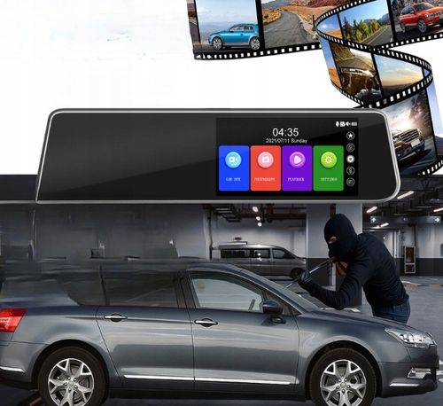 WIDEOREJESTRATOR DOTYKOWY KAMERA COFANIA LUSTERKO na Arena.pl