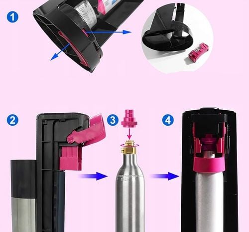 Adapter do Sodastream Quick Connect Terra TR21-4 różowy na Arena.pl