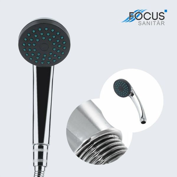 ZESTAW BATERIA WANNOWA NATRYSKOWA ŚCIENNA DO WANNY WĄŻ UCHWYT SŁUCHAWKA zdjęcie 3