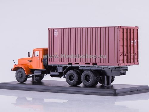 SSM KRAZ-257B1 Container Truck (orange) na Arena.pl