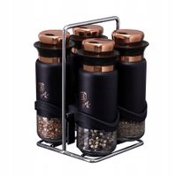 BH-1999 - Przyprawnik do soli, pieprzu Berlinger Haus Black Rose Collection