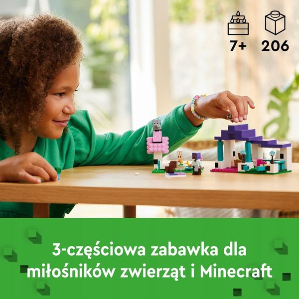 LEGO Minecraft Rezerwat zwierząt 21253 . zdjęcie 11
