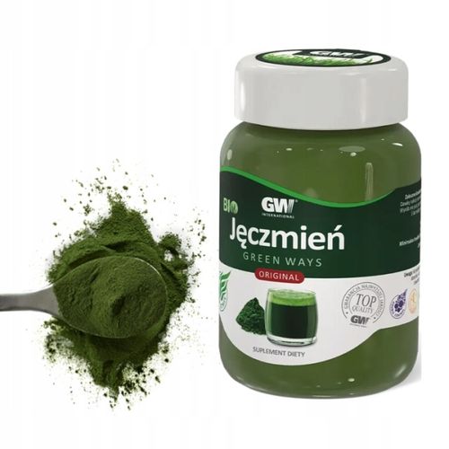 Green Ways BIO CHLORELLA 350g + JĘCZMIEŃ 300g Pyrenoidosa na Arena.pl