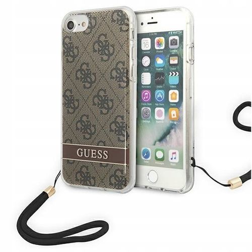 Etui do iPhone 7/8/SE 2020 Guess Print Strap Case na Arena.pl
