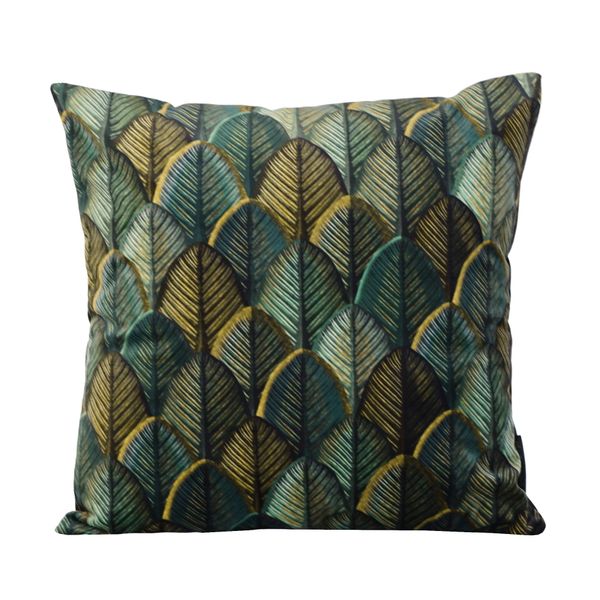 Poduszka aksamitna ŁUSKA zdjęcie 1