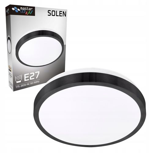 Plafon LED 2xE27 NATYNKOWY panel CZUJNIK RUCHU sufitowy na Arena.pl