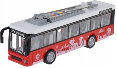 AUTOBUS SZKOLNY CITYBUS MIEJSKI NA BATERIE POJAZD BUS ZABAWKA DLA DZIECI na Arena.pl