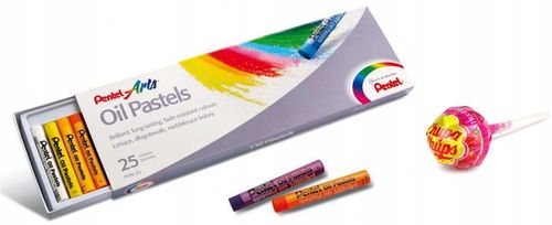 pastele olejne 25kol. pentel phn-25 a'12 3597 na Arena.pl