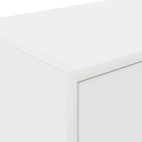 Garażowa szafka ścienna Biała z drewna klejonego na Arena.pl