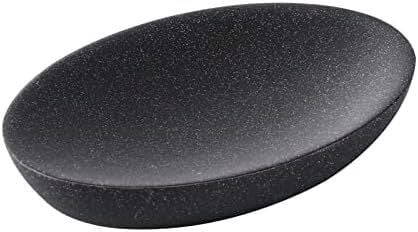 Mydelniczka owalna Pojemnik Na Mydło Czarny na Arena.pl