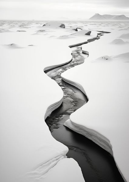 Plakat 42x59,4cm Szczeliny Mrozu zdjęcie 1