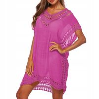 LETNIA TUNIKA PLAŻOWA PAREO PLAŻOWE NARZUTKA NA PLAŻĘ SUKIENKA BOHO KOLORY