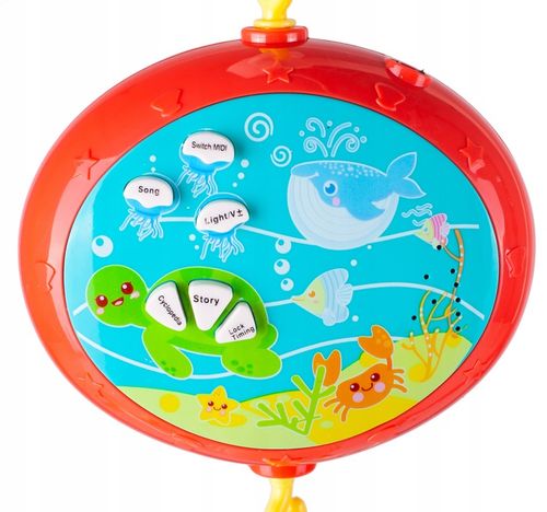 KARUZELKA KARUZELA DO ŁÓŻECZKA Z PROJEKTOREM I PILOTEM DLA DZIECI na Arena.pl