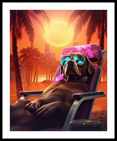 Plakat 40x50cm Lato w Stylu zdjęcie 3