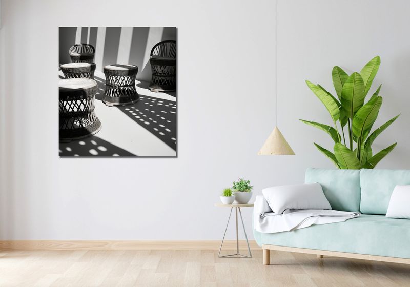 Obraz 90x100cm Gra Świateł zdjęcie 2