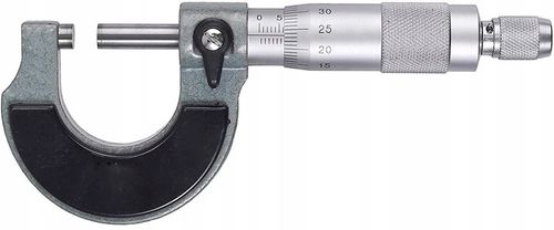 MIKROMETR NONIUSZOWY ZEWNĘTRZNY 0.01MM 0-25 MM ANALOGOWY ETUI na Arena.pl