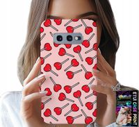 ETUI DO SAMSUNG GALAXY S10E - KOBIECE, MODNE WZORY LIZAKI W SERCA CASE