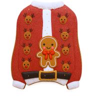 CIASTKO LUKROWANE SWETEREK MIKOŁAJA NO9 BOŻE NARODZENIE RĘCZNIE ROBIONE