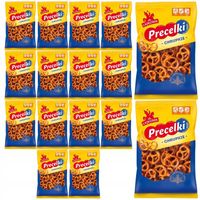Lajkonik Precelki chrupkie 130 g x 16 sztuk