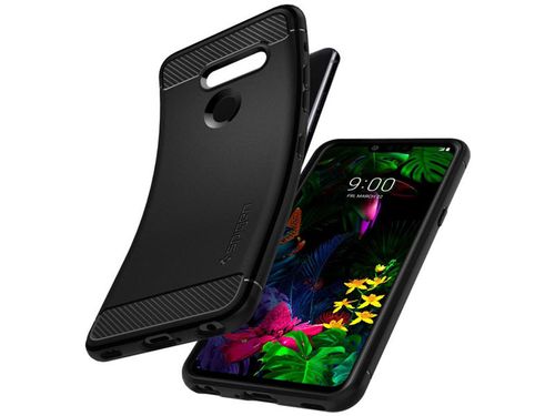 Etui Spigen Rugged Armor do LG G8 ThinQ Matte Black na Arena.pl
