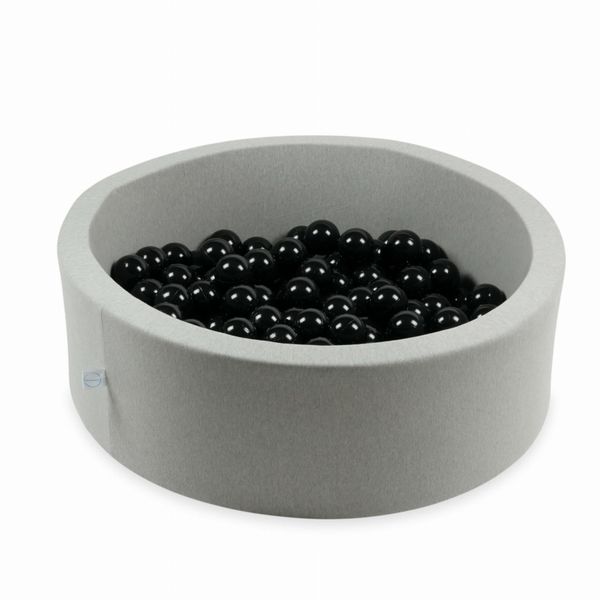 Kulki do zabawy ø7cm 100szt czarne zdjęcie 3