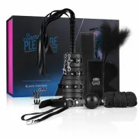 secret pleasure chest zestaw black fantasy 10 elementow, regulowany