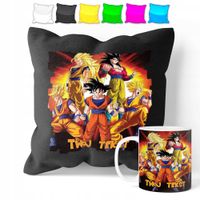 ZESTAW: KUBEK + POSZEWKA -DRAGON BALL ANIME - PREZENT WIELE WZORÓW + IMIĘ