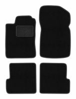 Dywaniki welurowe LUX Renault Megane I Cabrio/Coupe 1995-2002 czarne