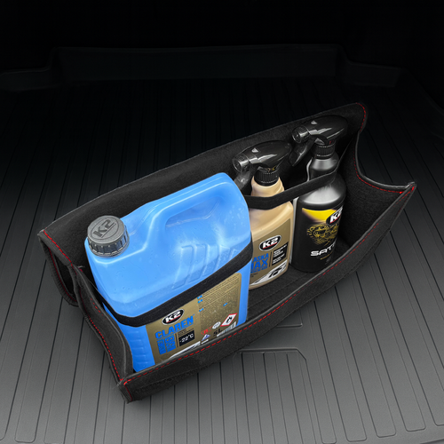 2X TORBA DO BAGAŻNIKA SAMOCHODU KUFER ORGANIZER ETUI RZEPY UCHWYTY FILC na Arena.pl