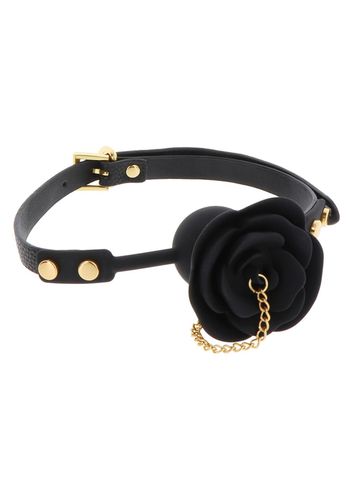 Rose Ball Gag with Plug Black na Arena.pl