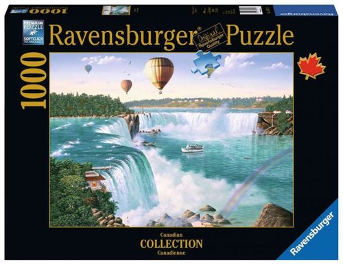 Puzzle 2D 1000 Elementów Wodospad Niagara na Arena.pl
