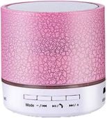 mini głośnik bluetooth bezprzewodowy stereo 3w róż