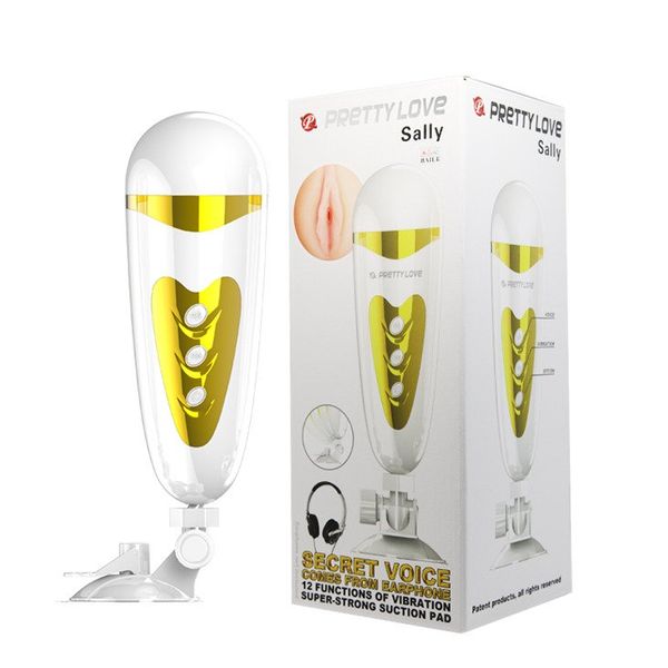 Wibrującą Wagina Z Wbudowanym Głośnikiem I Akumulatorem Pretty Love Sally zdjęcie 1