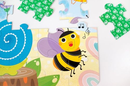 CzuCzu Duuuże puzzle Robaczki 35 elementów na Arena.pl