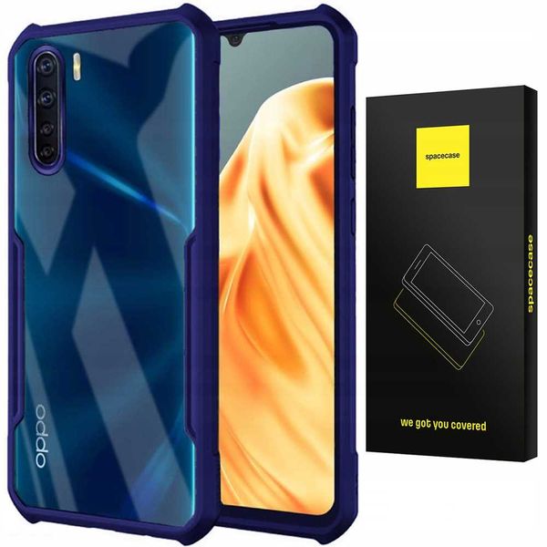 Spacecase Beetle Oppo Reno 3/A91 niebieski zdjęcie 1