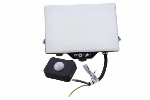 Halogen naświetlacz LED biały neutralny 2700lm 30W IP65 możliwy czujnik pir zdjęcie 4